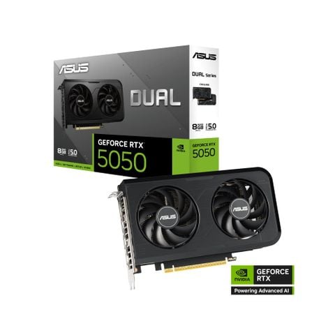 VGA ASUS Dual RTX 5050 8GB GDDR6 (DUAL-RTX5050-8G)