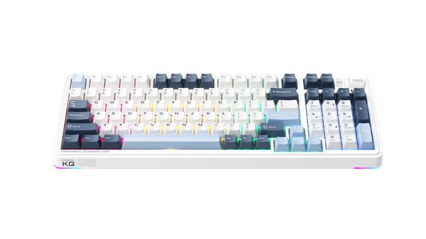 Bàn phím cơ Machenike KG98 White Blue Purple Gold switch