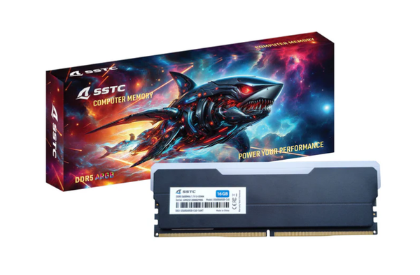 RAM SSTC 16GB (1*16GB) BUS 5600MHZ DDR5 LED RGB BLACK
