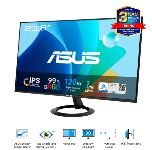 Màn hình ASUS VZ249HG (23.8 inch - IPS - FHD - 120Hz - 1ms)