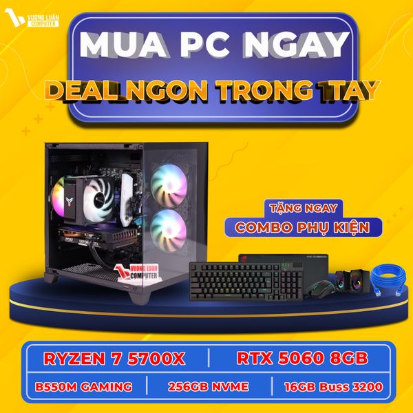 VLC_GM032 (R7 5700X | 16GB | RTX 5060 8GB | 256GB | B550M)