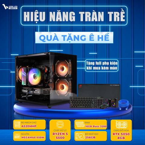 VLC_GM040 (R5 5500 | 16GB | RTX 5050 8GB | 256GB | A520MHP)