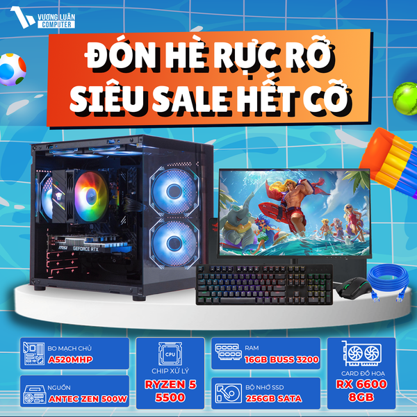 PC VLC_TM56 (R5 5500 | 16GB | RX 6600M 8GB | 256GB | A520MHP)