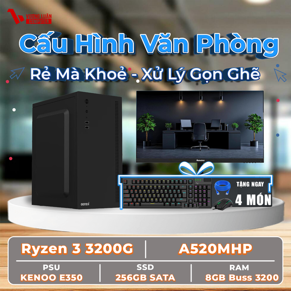 VLC_VP009 (R3 3200G | 8GB | 350W | 256GB | A520MHP)