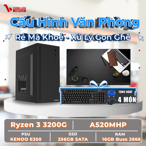 VLC_VP010 (R3 3200G | 16GB | 350W | 256GB | A520MHP)