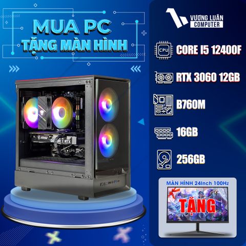 PC VLC_TM007 (I5 12400F | 16GB | 3060 12GB | 256GB | B760M)
