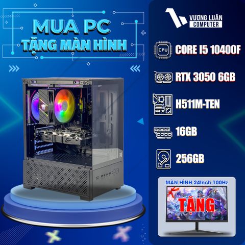 PC VLC_TM008 (I5 10400F | 16GB | RTX 3050 6GB | 256GB | MAIN H511M-TEN)