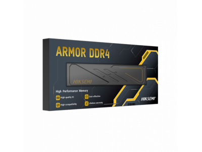 RAM HIKSEMI ARMOR DDR4 8GB (1x8GB) 3200MHZ - Black