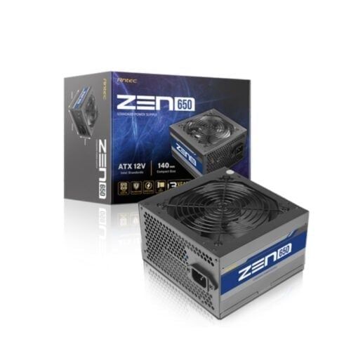 Nguồn máy tính Antec Zen 650 (2x EPS,Flat cabble)