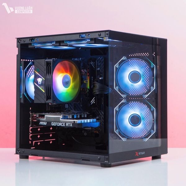 PC VLC_GM28 (I5 12400F | 16GB | RX 6600 8GB | 256GB | H610M-A)