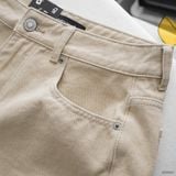  Quần short Straight kaki Casual - 045 