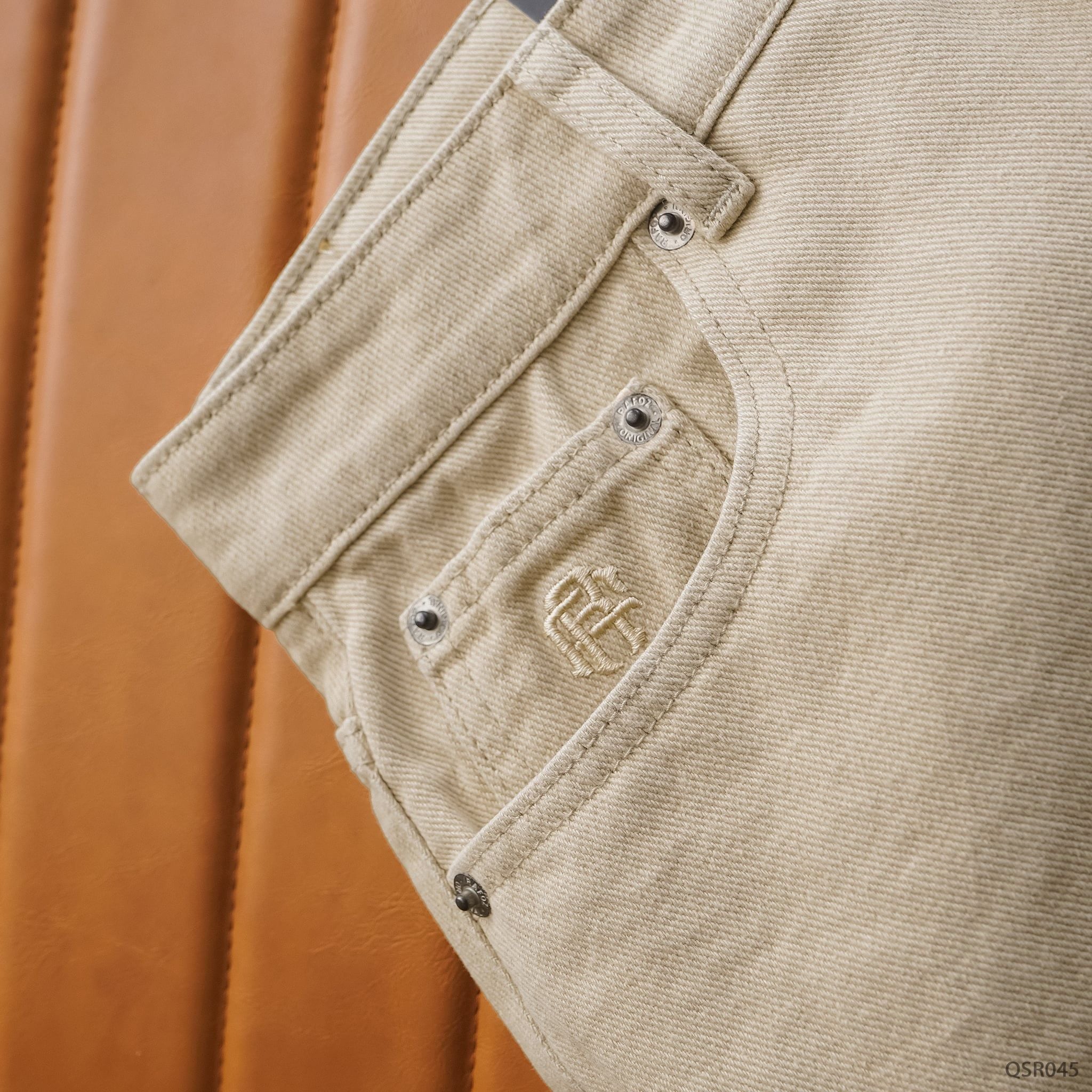  Quần short Straight kaki Casual - 045 