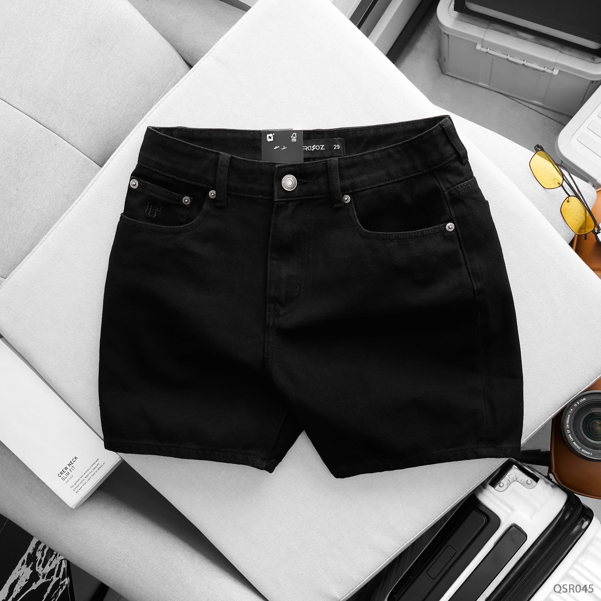  Quần short Straight kaki Casual - 045 