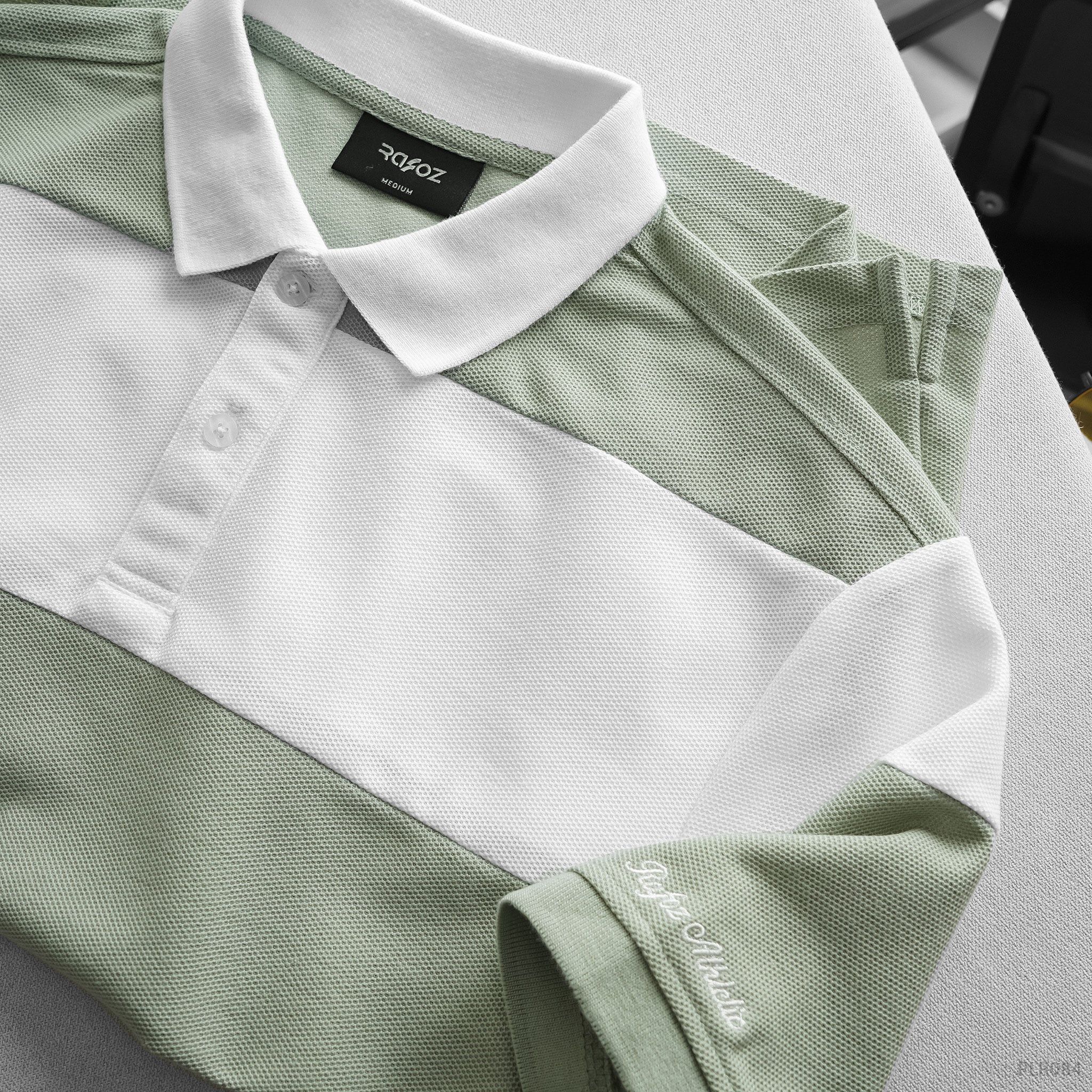  Áo polo Embroidery Striped - 084 