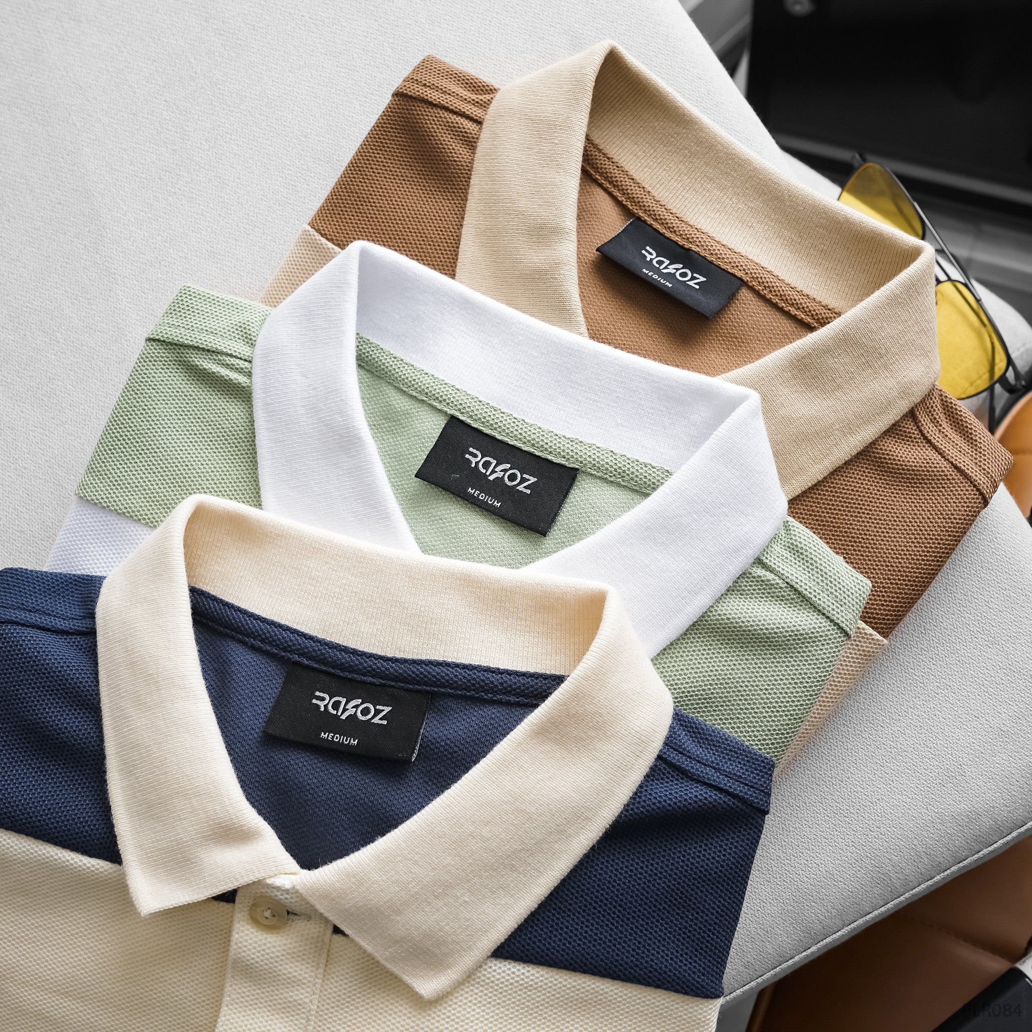  Áo polo Embroidery Striped - 084 
