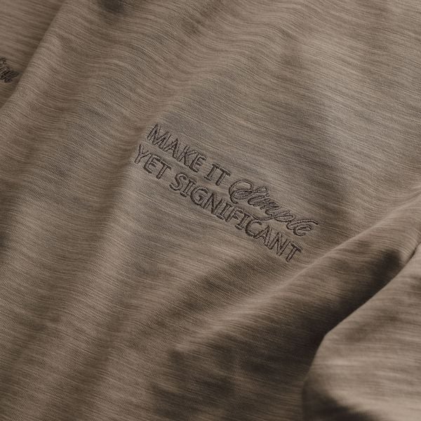  Áo thun RAFOZ quote embroidery - 069 