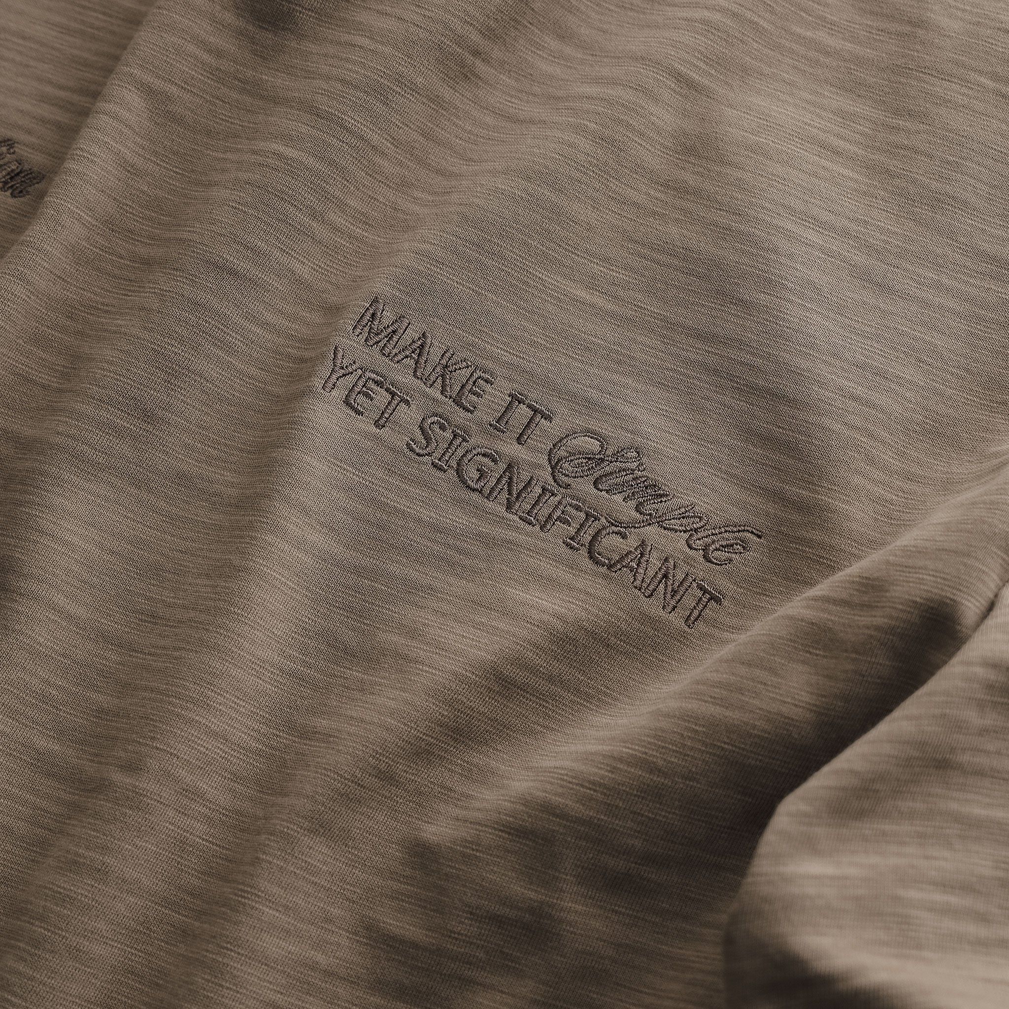  Áo thun RAFOZ quote embroidery - 069 