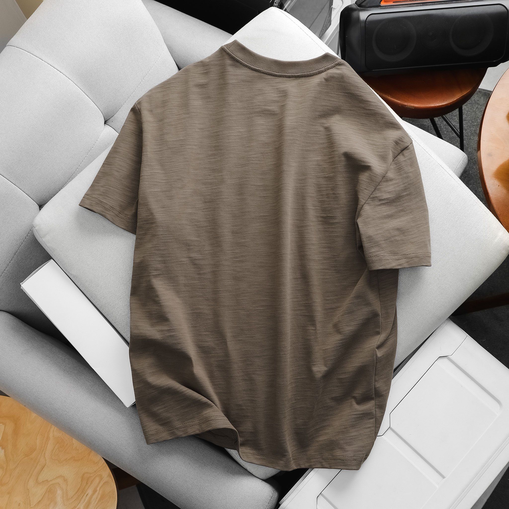  Áo thun RAFOZ quote embroidery - 069 