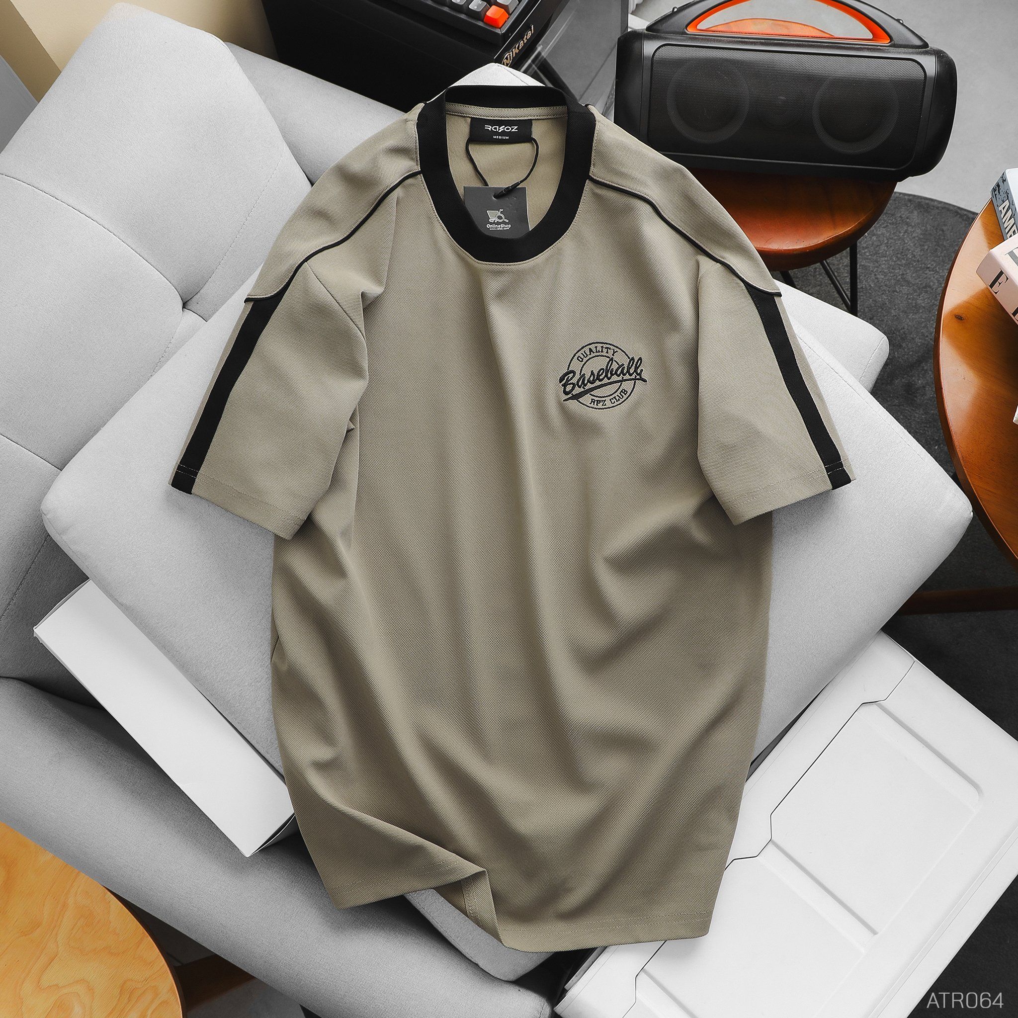  Áo thun RAFOZ Baseball Logo - 064 