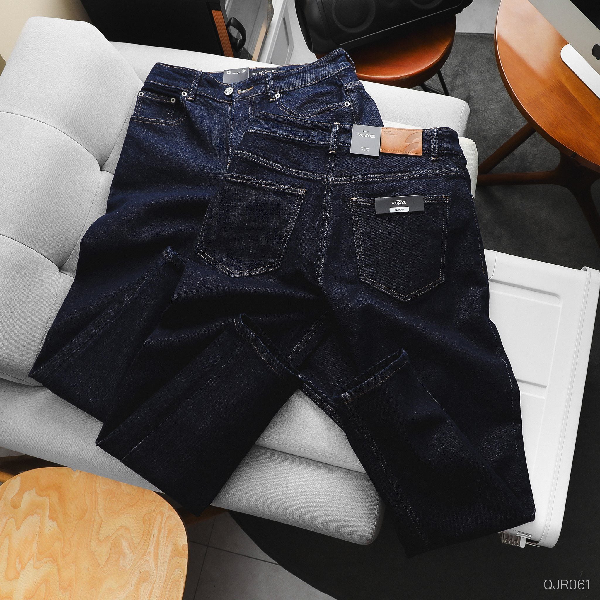  Quần jean indigo RAFOZ form relaxed - 061 