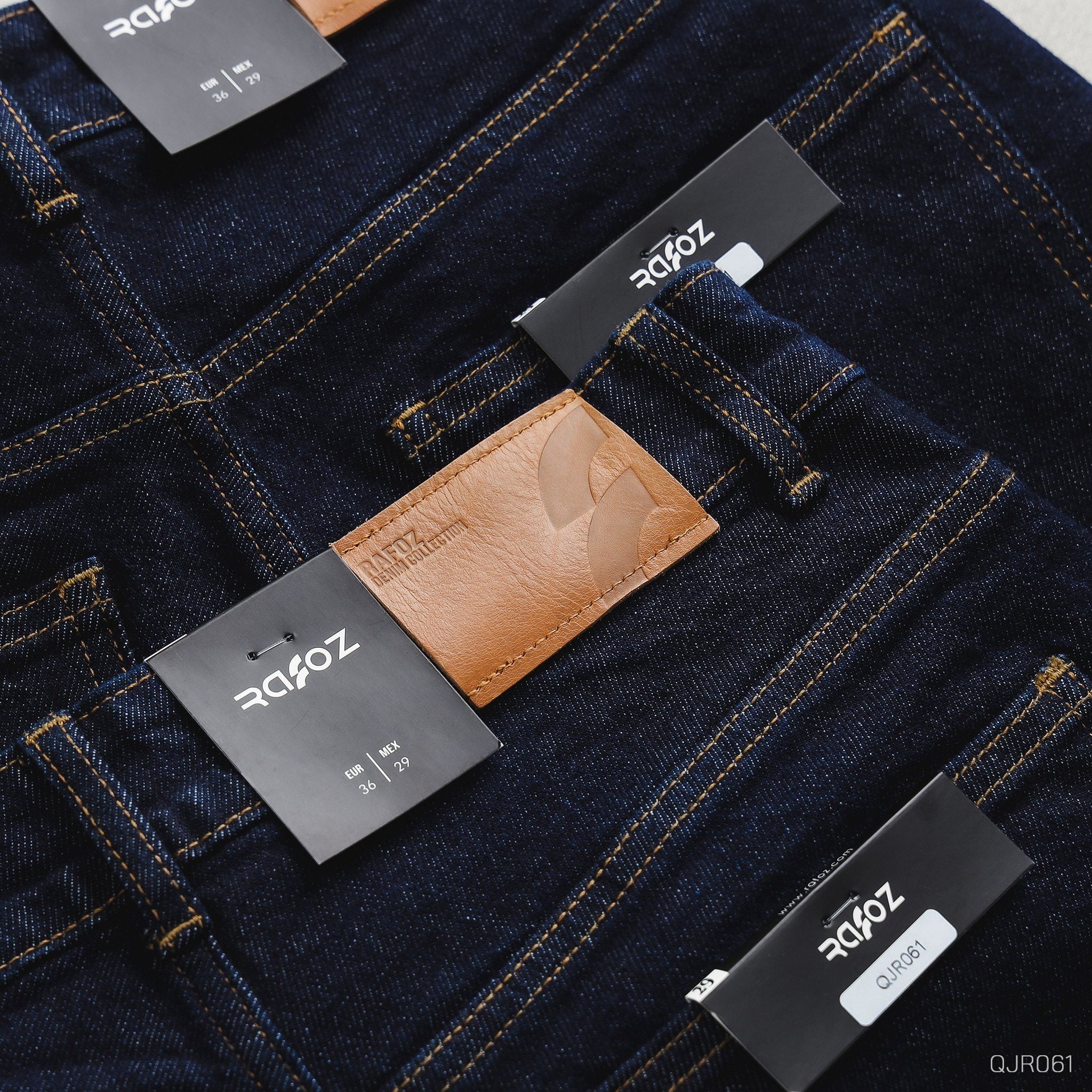  Quần jean indigo RAFOZ form relaxed - 061 