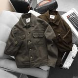  Áo khoác kaki cổ bẻ RAFOZ - 016 