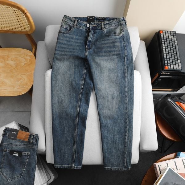  Quần jean relaxed RAFOZ blue wash - 038 