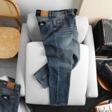  Quần jean relaxed RAFOZ blue wash - 038 