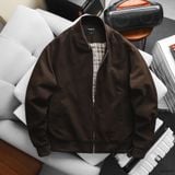  Áo khoác bomber kaki basic - 035 
