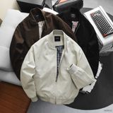  Áo khoác bomber kaki basic - 035 