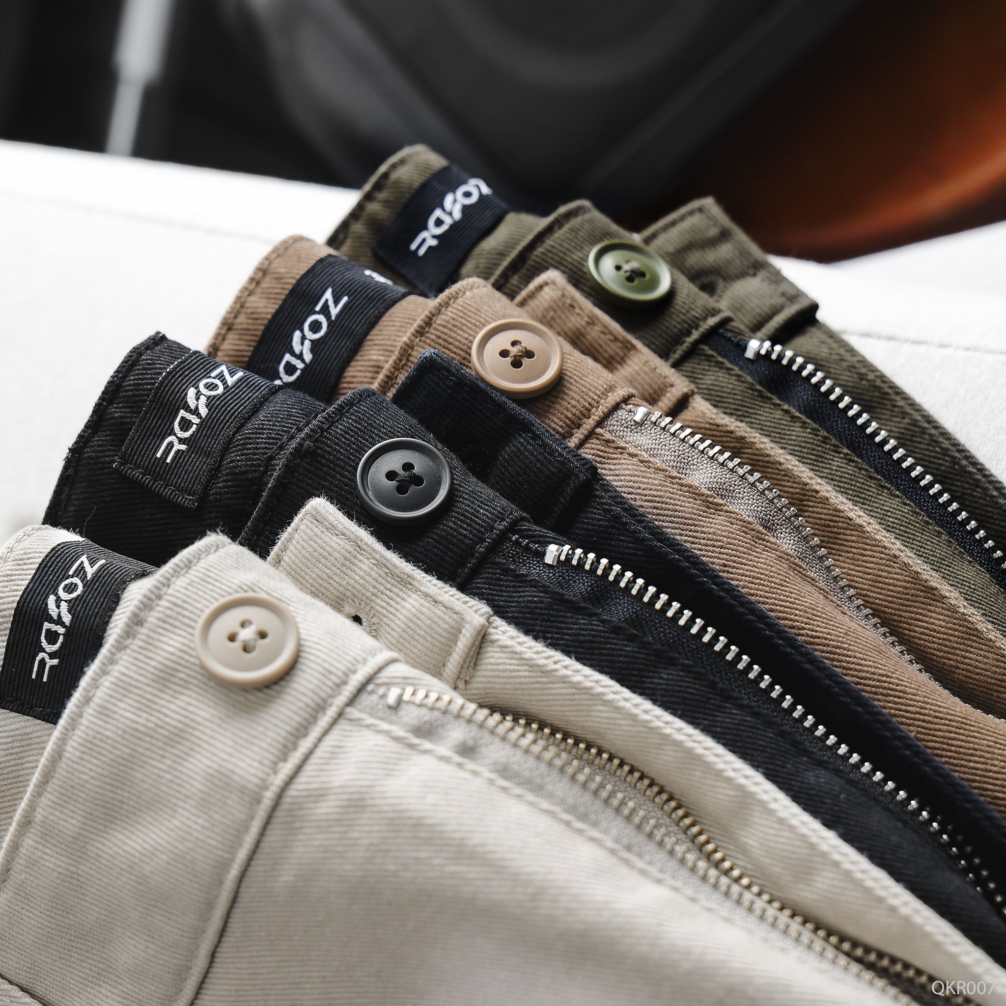  Quần kaki Straight Essential pants - 007 