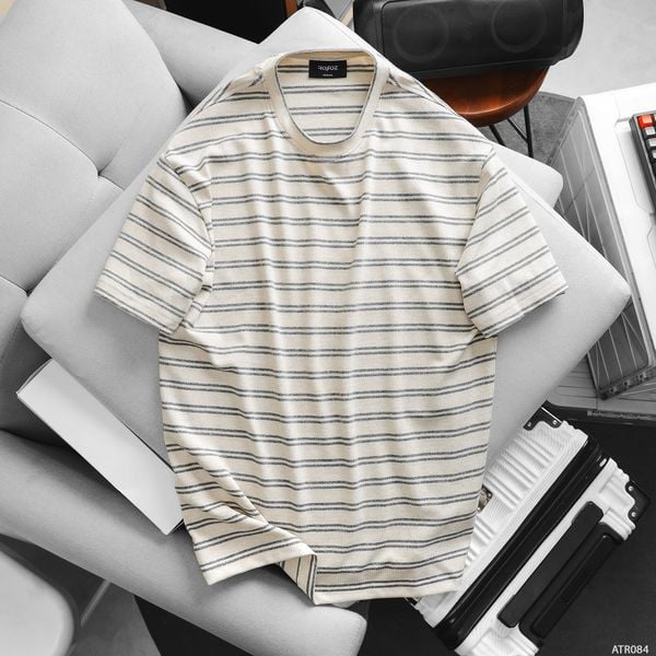  Áo thun Striped Retro - 077 
