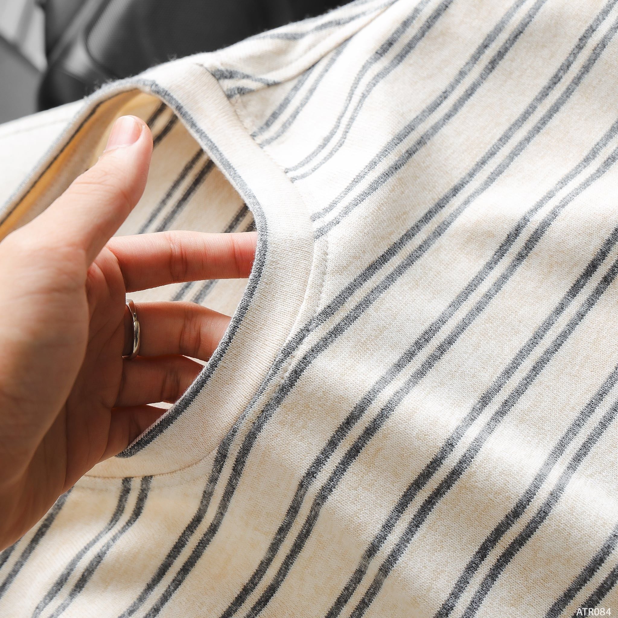  Áo thun RAFOZ Striped Retro - 077 