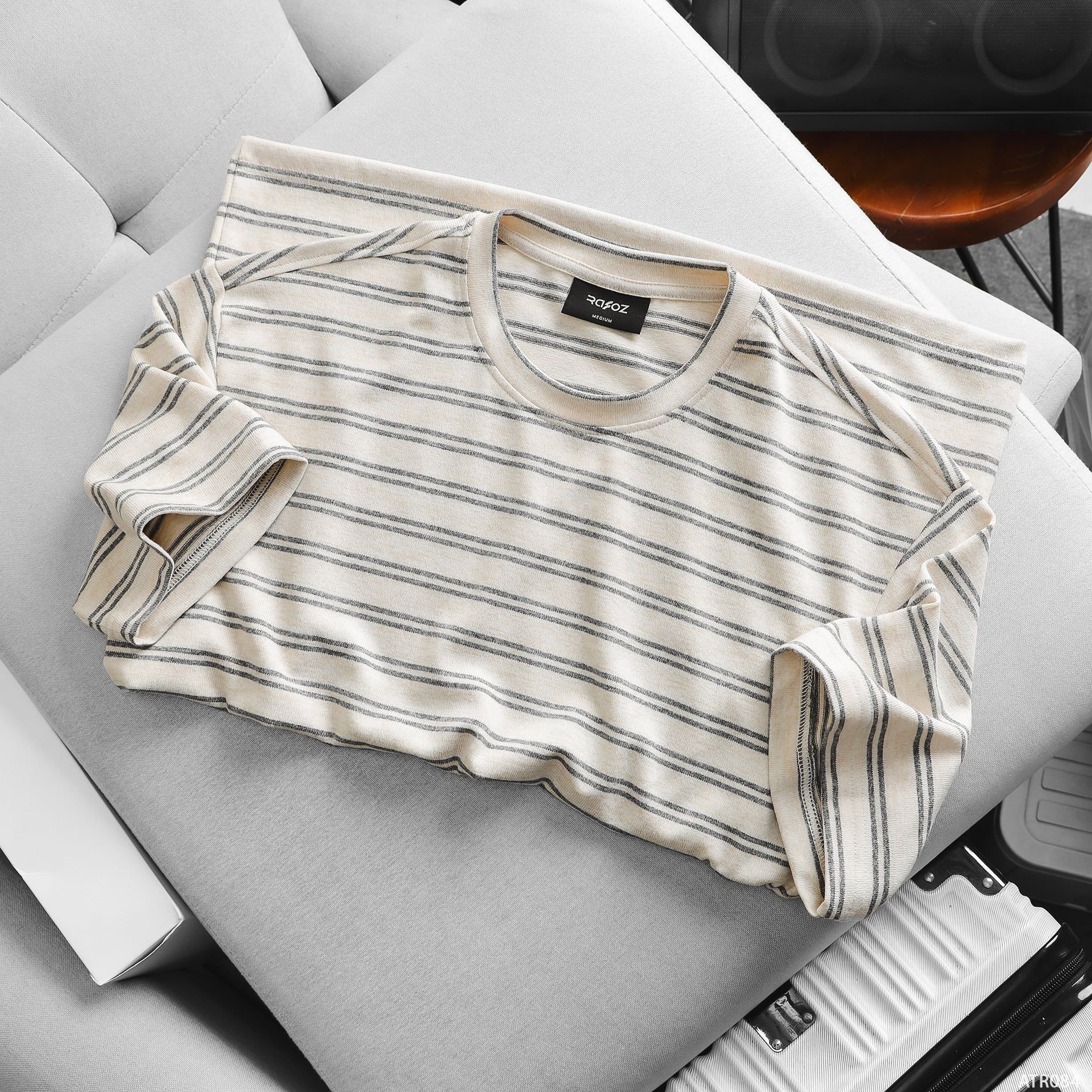  Áo thun RAFOZ Striped Retro - 077 