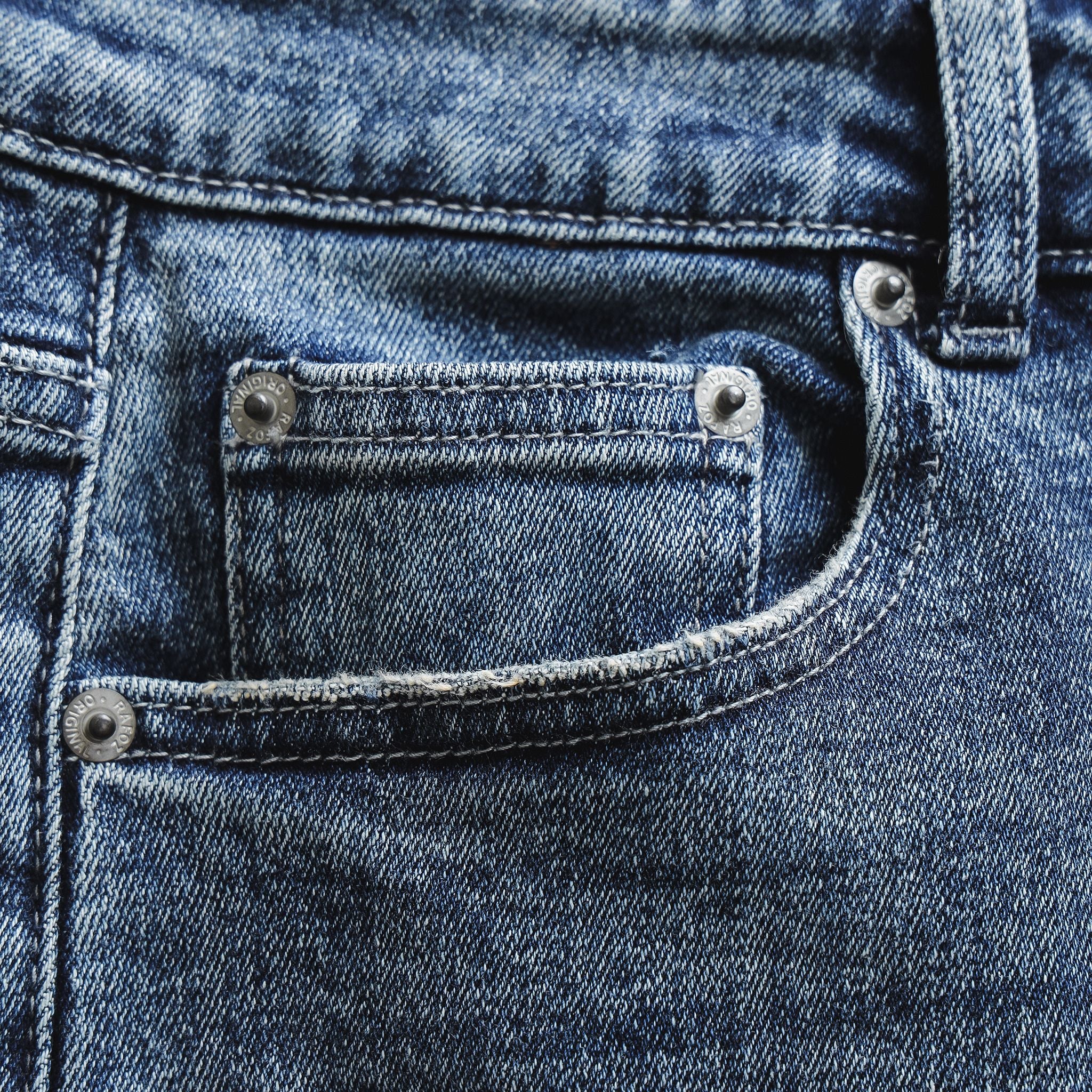  Quần jean Relaxed Blue Ripped - 093 