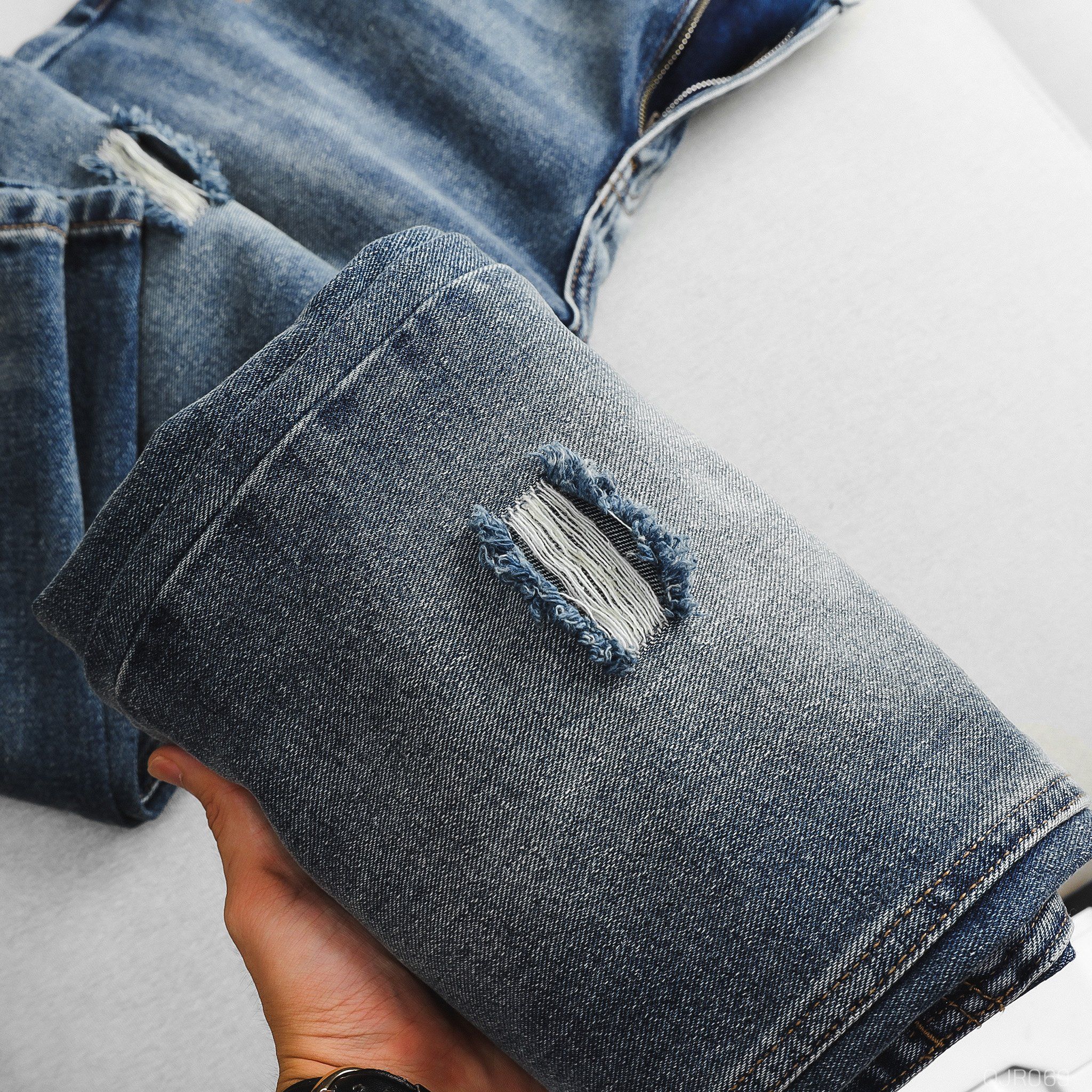  Quần jean Relaxed RAFOZ Light Blue - 069 