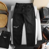  Quần jean relaxed RAFOZ grey ripped - 067 