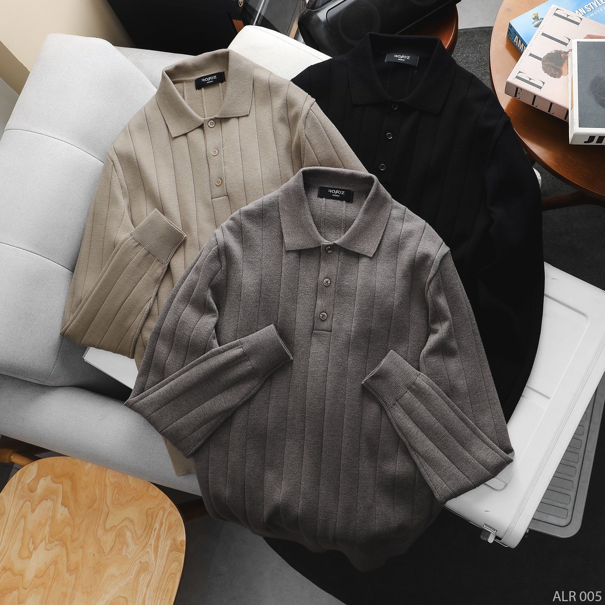  Áo Polo Knit dài tay RAFOZ - 005 