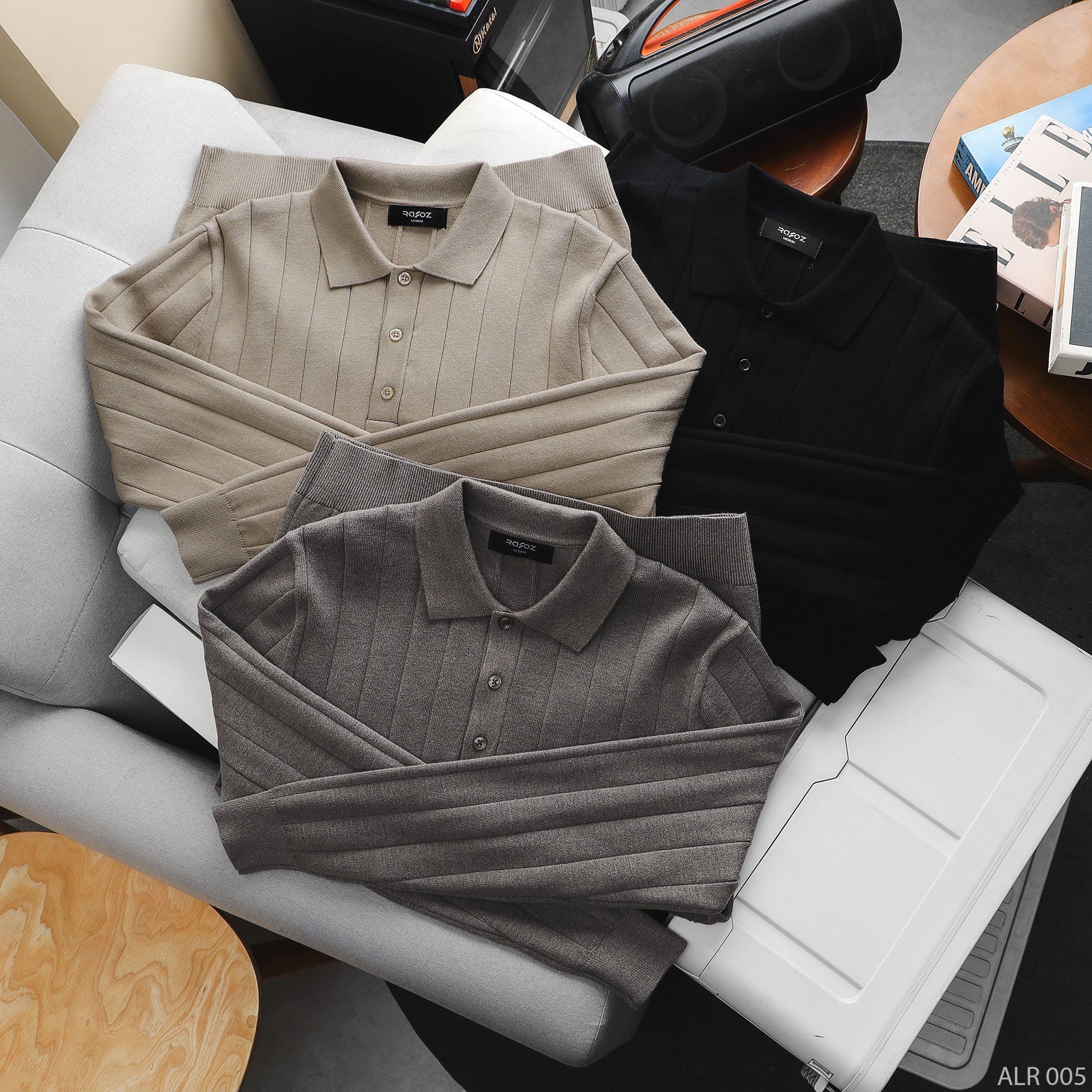  Áo Polo Knit dài tay RAFOZ - 005 