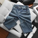  Quần jean Relaxed basic blue wash - 098 