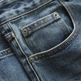  Quần jean Relaxed basic blue wash - 098 