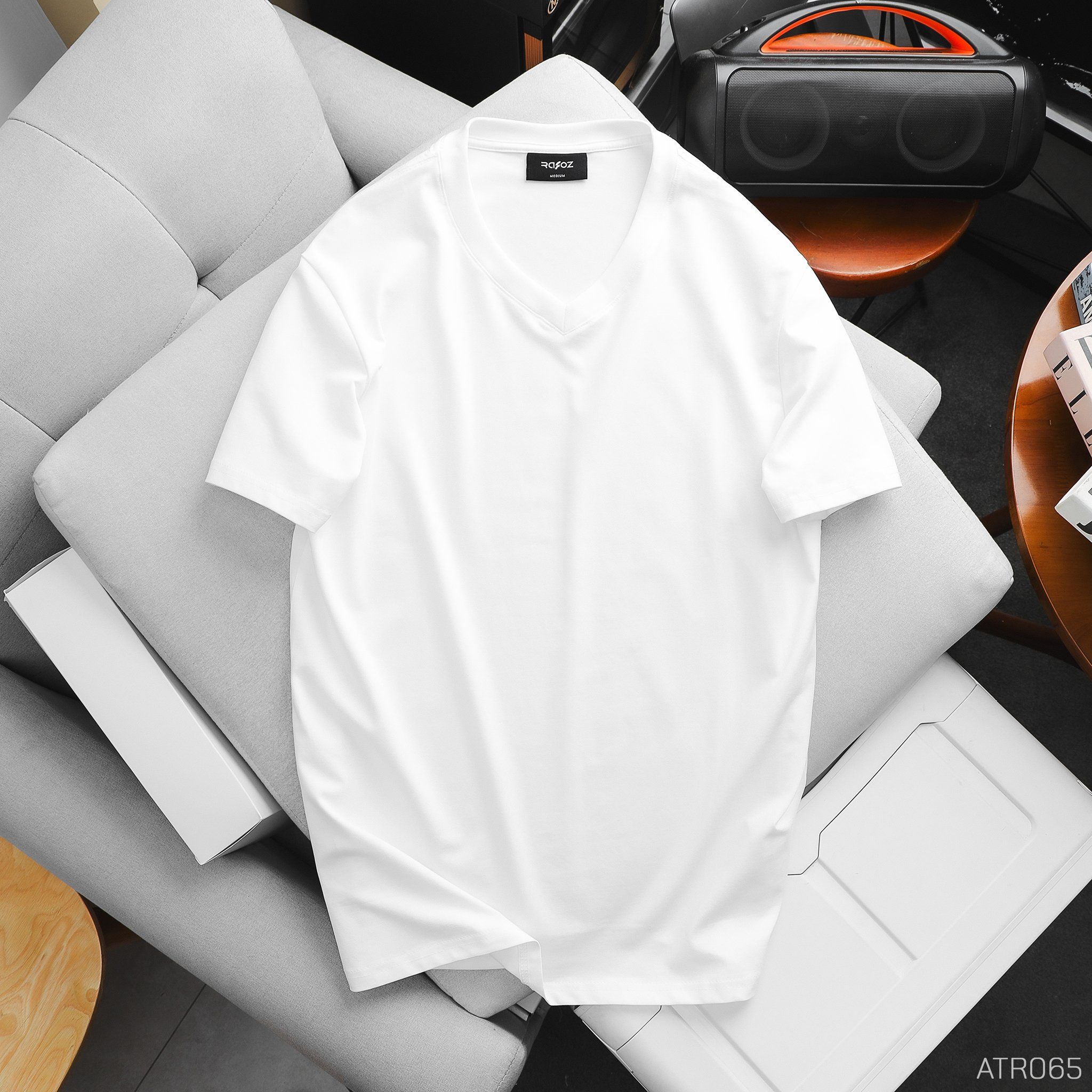  Áo thun RAFOZ V-neck basic - 065 