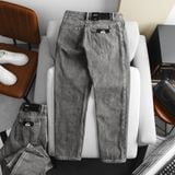  Quần jean relaxed grey wash - 092 
