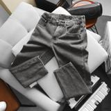  Quần jean relaxed grey wash - 092 