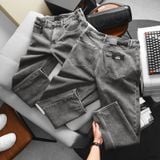 Quần jean relaxed grey wash - 092 