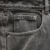  Quần jean relaxed grey wash - 092 