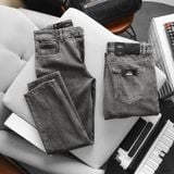  Quần jean relaxed grey wash - 092 