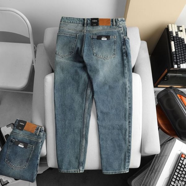 Quần jean Relaxed Xanh Wash - 086 
