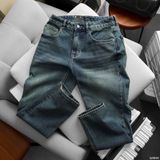  Quần jean Relaxed basic blue wash - 095 