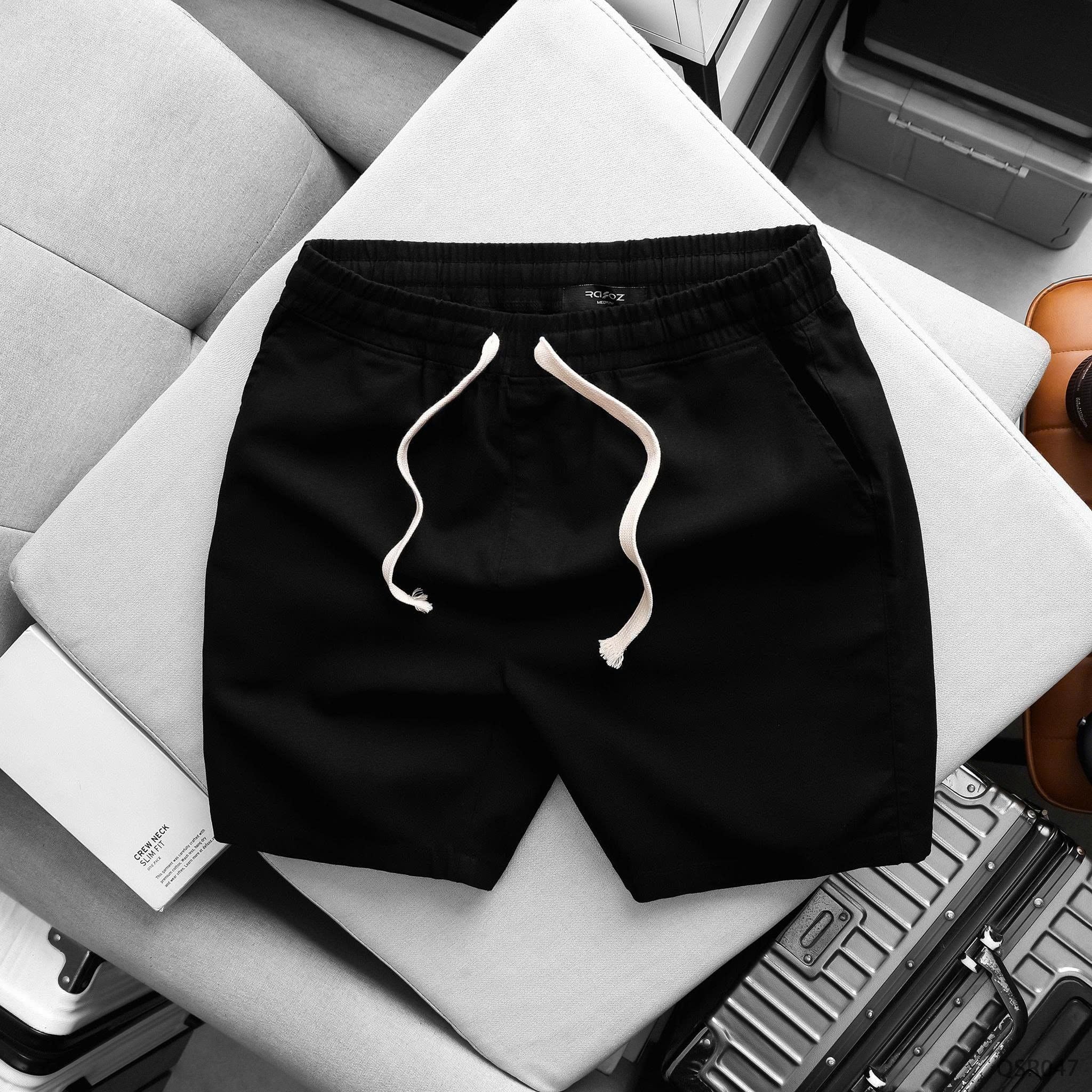  Quần short nam linen color basic - 047 